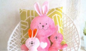 lapin rose