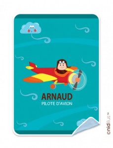 couverture-bebe-personnalisee-pilote-d-avion