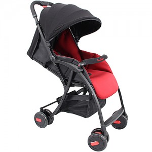 Familidoo-poussette-1-place-NC5000-rouge-noir