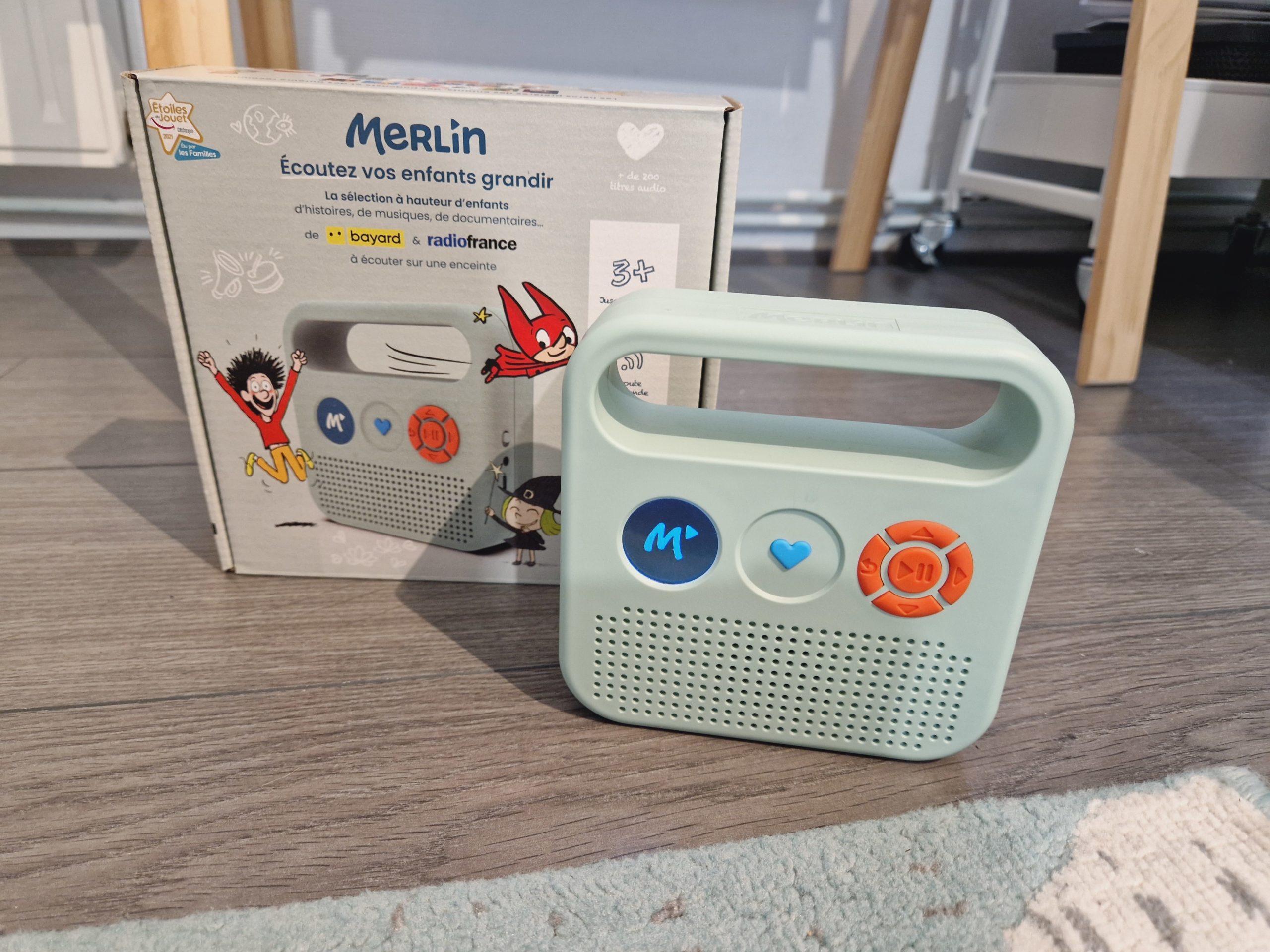 Test } L'enceinte audio conteuse d'histoires - Merlin - Le Blog de