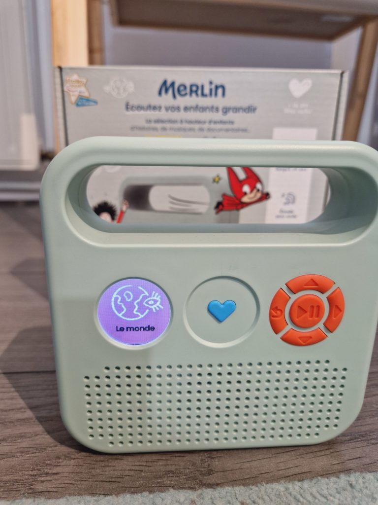 LECTURE ] Test de l'enceinte Merlin et sa sélection audio (Bayard & Radio  France)